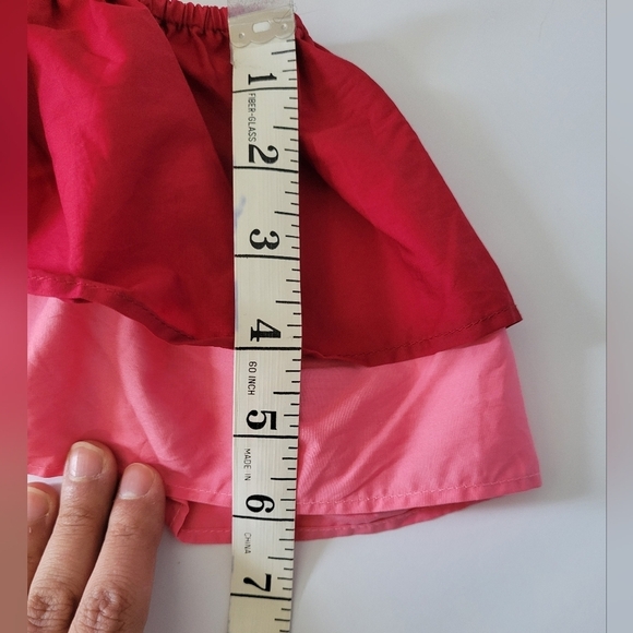 Anthropologie Brand English Factory Colorblock Off Shoulder Tiered  Maxi Dress - Picture 6 of 11